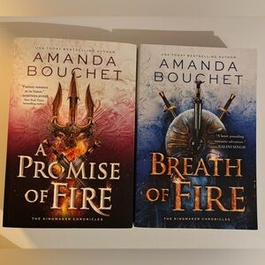 A promise of Fire (Book 1) and Breath of Fire (Book 2) Series Book bundle!